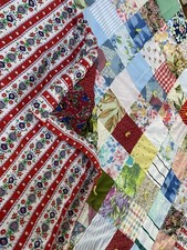 Vintage Patchwork Quilt Throw