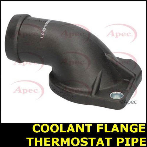Coolant flange thermostat - thermostat, pipe