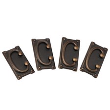 4PC Black Bronze Handles Metal