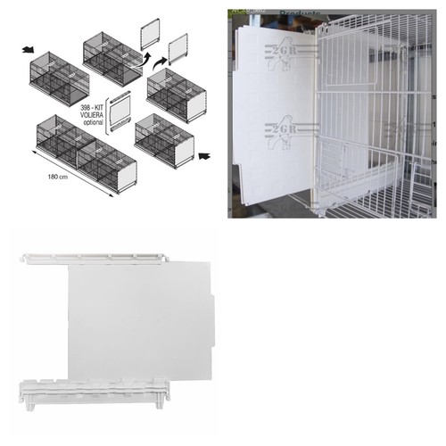 Plastic breeding cage - breeding, adapter