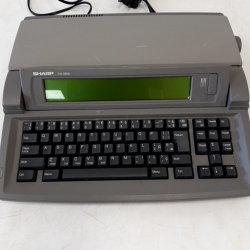 Sharp 560s portable word - sharp,