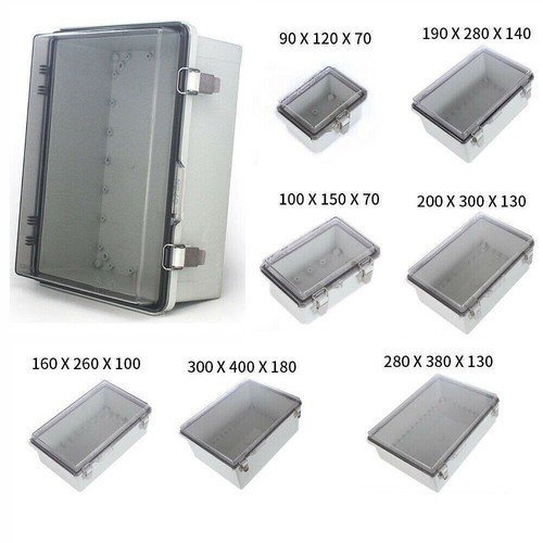 Clear cover hinged lid - clear,