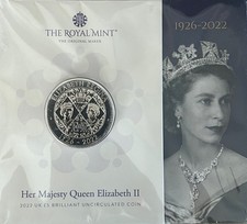 2022 £5 Queen Elizabeth II