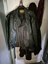retro mens leather jacket 6xl