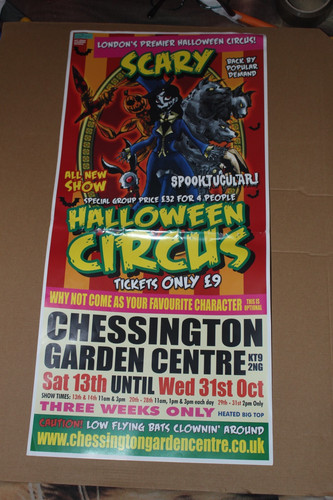 Scary halloween circus - ,