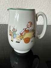 Rare 1930’s Shelley Mabel Lucie Attwell Large Child's China Milk Jug