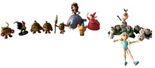 Disney Figures Toys Bundle, Frozen, Moana, Fairy God Mother