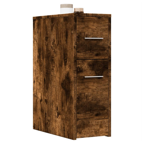 Bathroom cupboard smoked oak - bathroom,