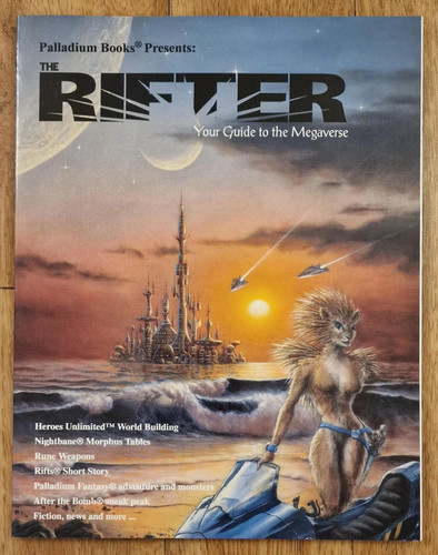 Rpg book the rifter - rifter, magazine