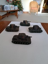 4 x Ww2 Russian Heavy Tanks