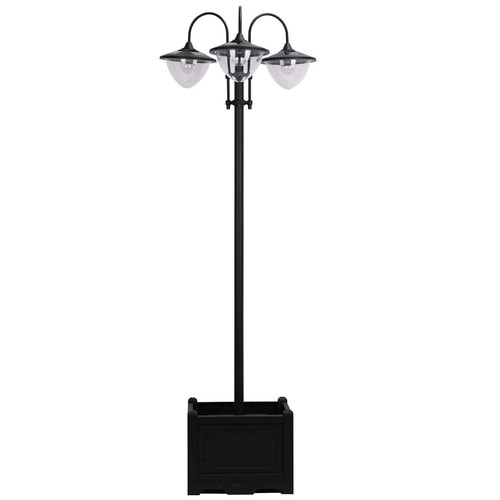 189cm head solar lamp - solar, post