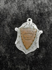 Rare Watch Fob Made From 2 Crashed Zeppelin's In Hertfordshire Potters Bar WW1