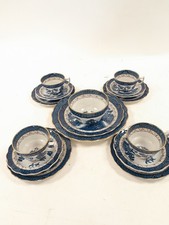 Vintage  Booths Real Old Willow Four Person Tea Set 15 Piece Collectable