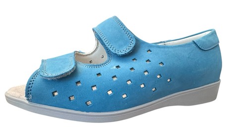 Cosyfeet connie blue shoes - connie,