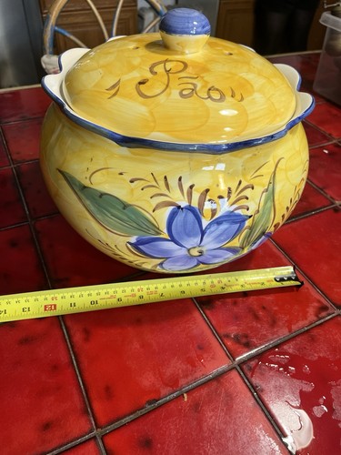 Large vintage bread bin - bin, made