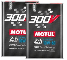 MOTUL 300V LE MANS ESTER CORE TECHNOLOGY 10W-60 ENGINE OIL 110865 10L
