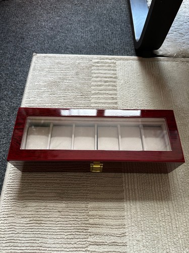 Wooden watch box slot - watch, 6