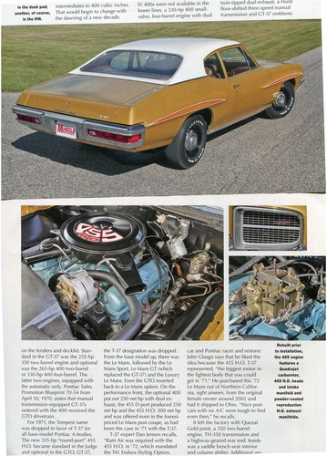 1972 pontiac lemans 455 - lemans, t-37