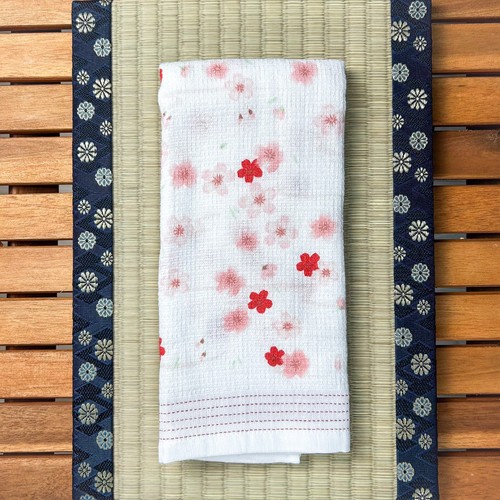 Sakura tenugui japanese fabric - sakura,