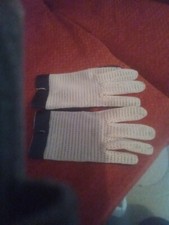 Driving gloves Women's string back leather M&S size med