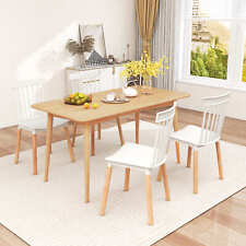 4 Pcs Dining Chairs Armless