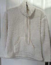 Cream Fluffy Ladies Lounge Top
