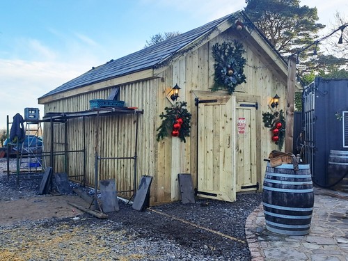 Timber frame salt - barn, 3m