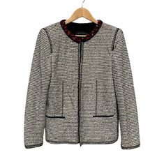 Zara Boucle Tweed Jacket XL 16