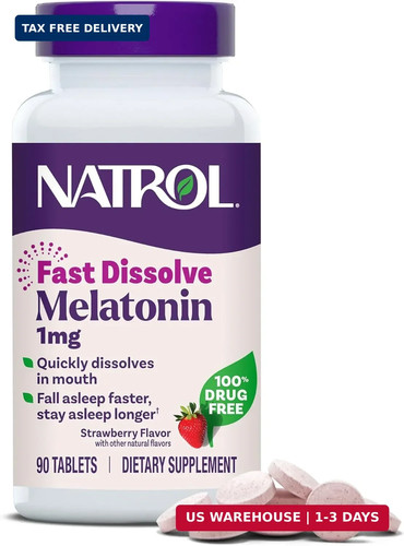 Natrol fast dissolve melatonin - fast,