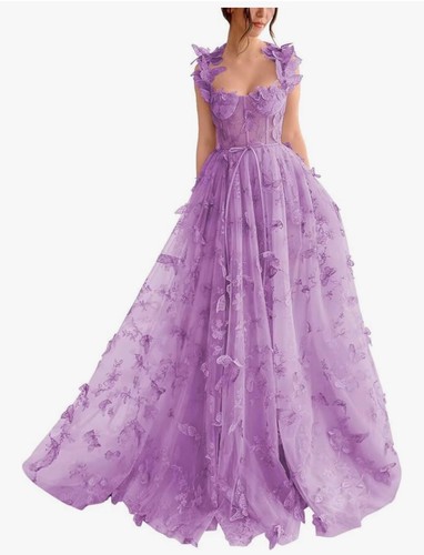 Lilac butterfly appliqué - lilac,