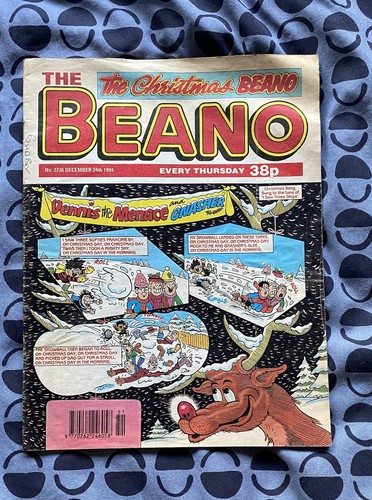 Christmas beano comic 1994 - beano,