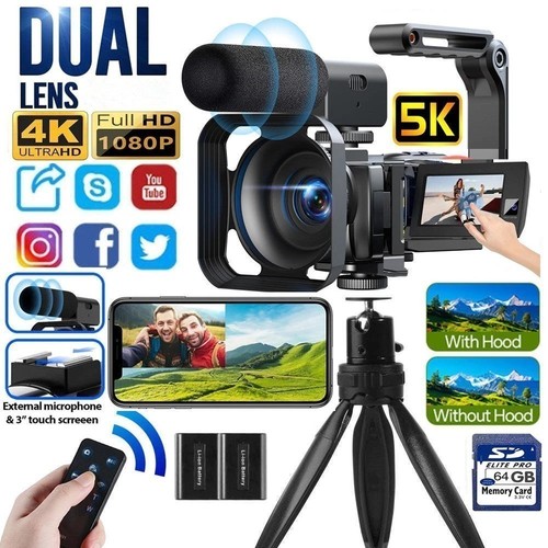 56mp dual lens - 🔥5k,
