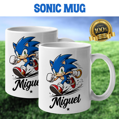 Personalised sonic character - personalised,