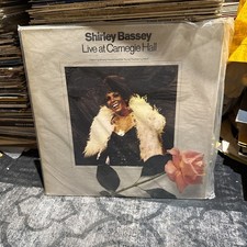 Shirley Bassey - Live At Carnegie Hall (Vinyl 2LP - 1976 - JP - Original)