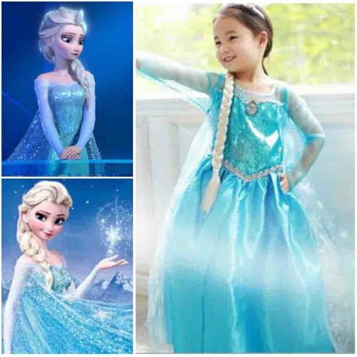 Girls costume princess elsa - princess,