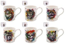 Splash Art Mugs - Wolf - Lion