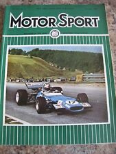 MOTOR SPORT MAGAZINE NOV 1969 CADWELL PARK F3 FIAT 125S HEWLAND ENGINEERING