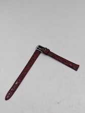 Vintage NOS Burgundy Stiched
