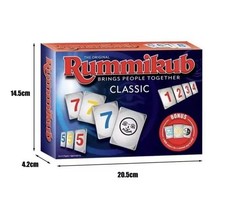 Rummikub 2-4 Player Game by Ideal - Classic Family Strategy Board Game Set UK