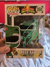 Jason David Frank Signed Green Power Ranger Funko POP!