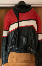 Sportex Red leather Biker
