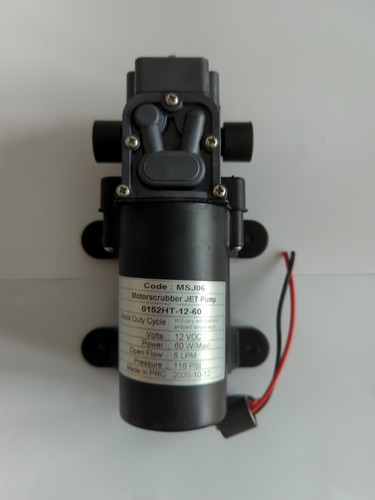 Motorscrubber jet water pump - motorscrubber,