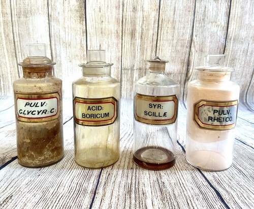 Antique 1890 s - x, apothecary