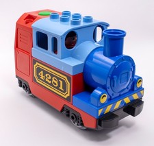 Lego Duplo powered train track set and accessories (6378 track). Large set. Used