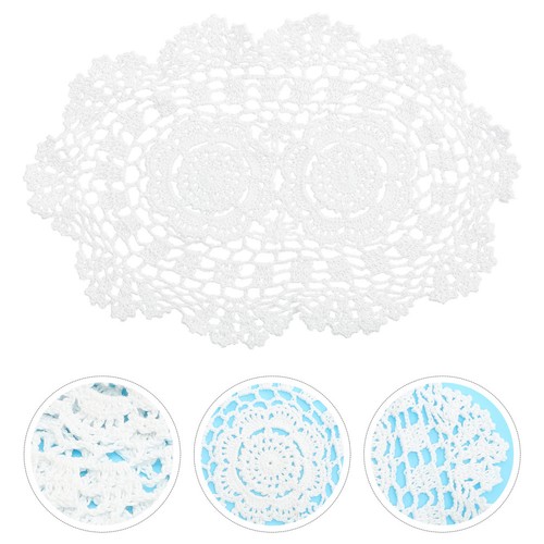 Cotton crochet lace - crochet, placemats