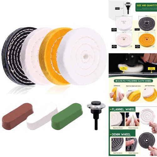 8pc buffing polishing wheel - buffing,