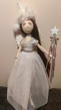 Handmade christmas Fairy Angel Doll Tree Topper