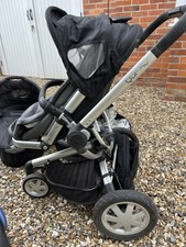 Quinny Buzz 4 wheel Stroller, Pram, Pushchair, front/rear facing, nappy bag, VGC