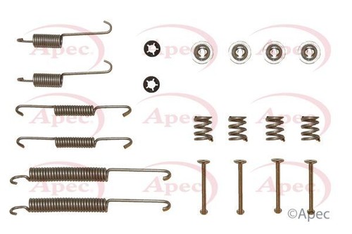 Apec rear brake shoe fitting - rear,