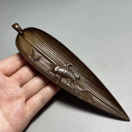 Collection chinese bronze fish